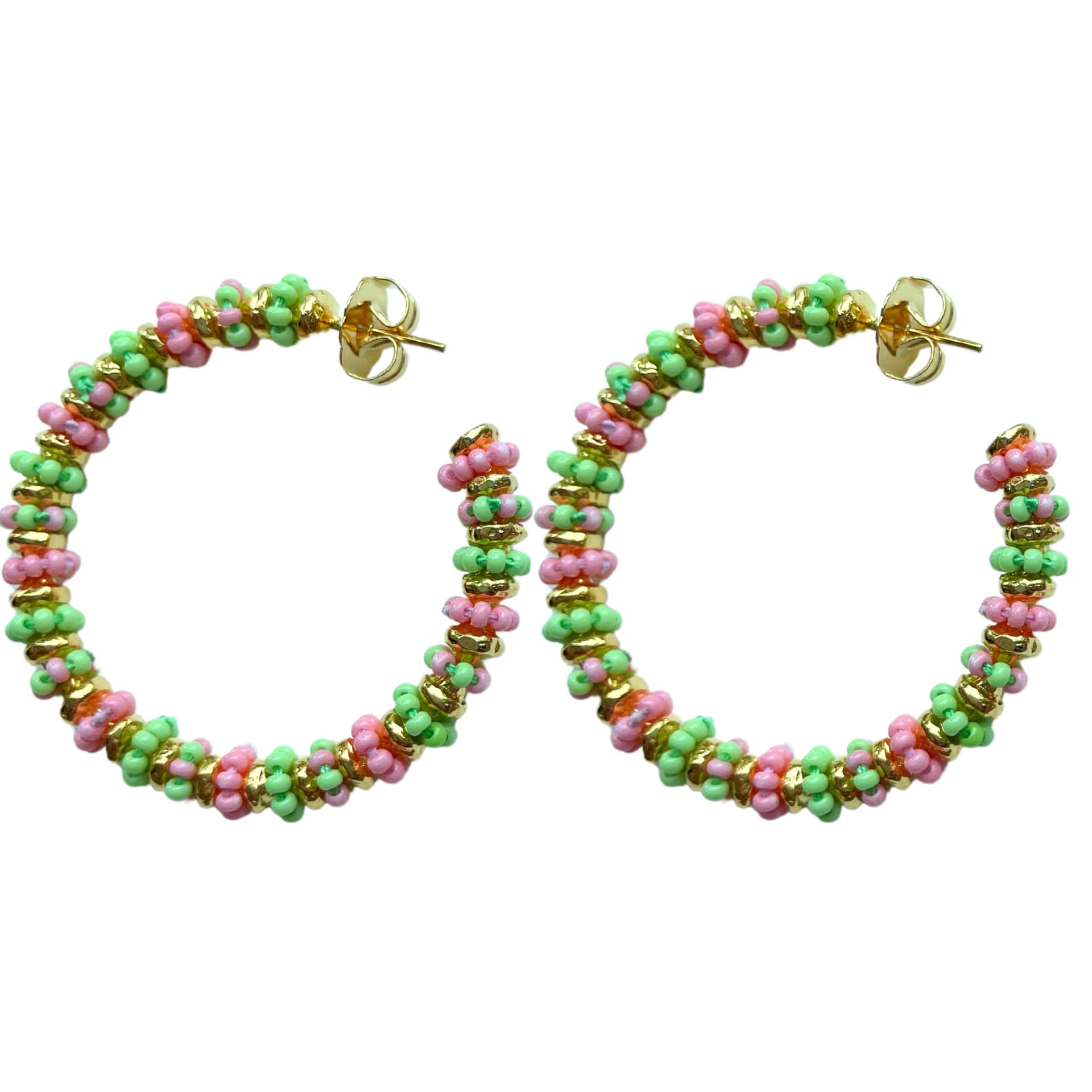 Formation Beaded Maxi Hoops - imagen 9