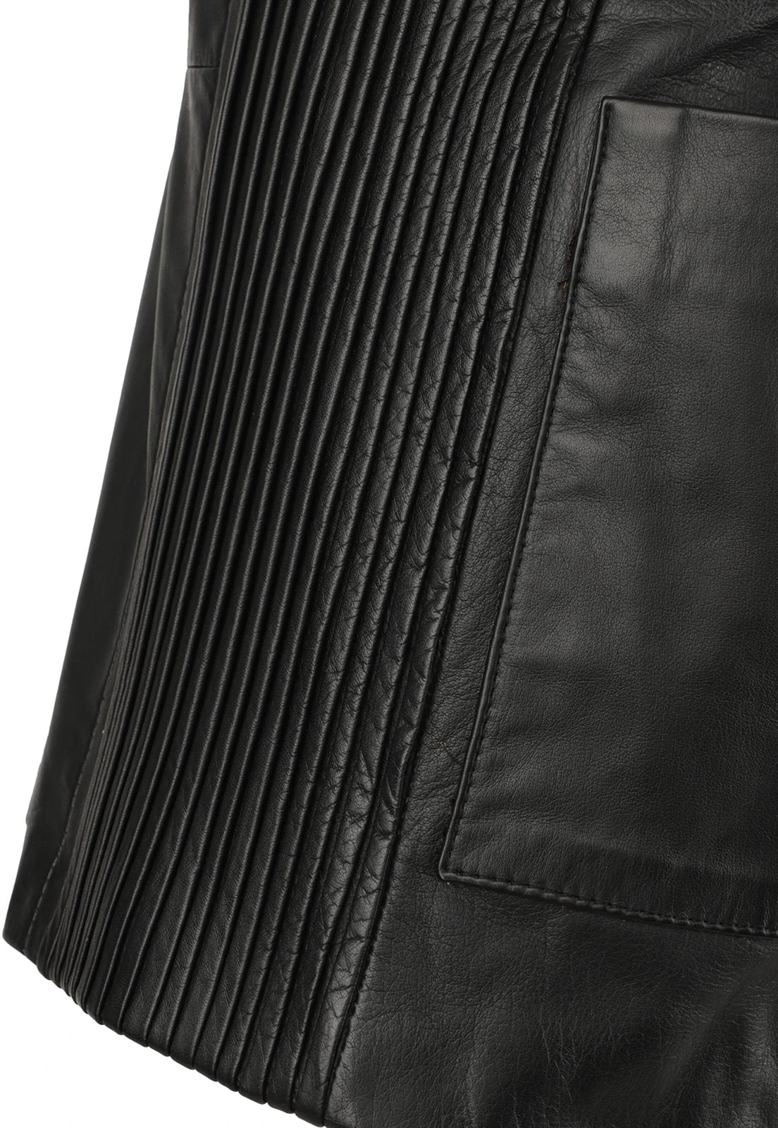 FURROWS LEATHER BLAZER - imagen 8