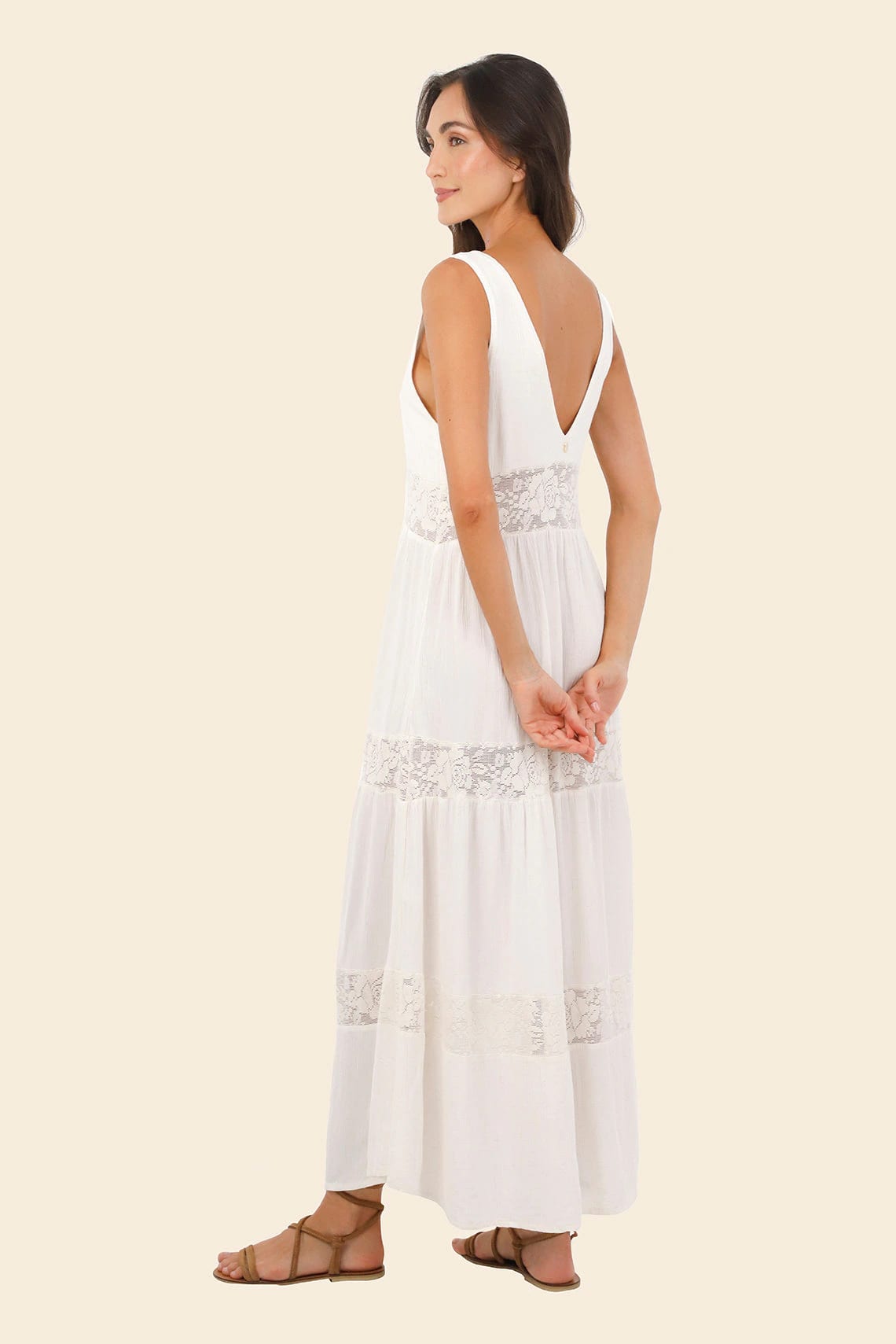 White Gloove Long Dress - imagen 3