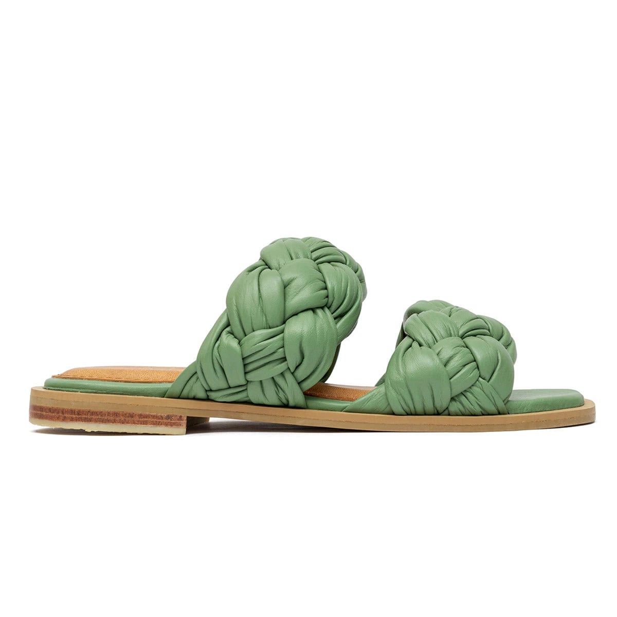 ODETTE OLIVE SANDALS - imagen 1