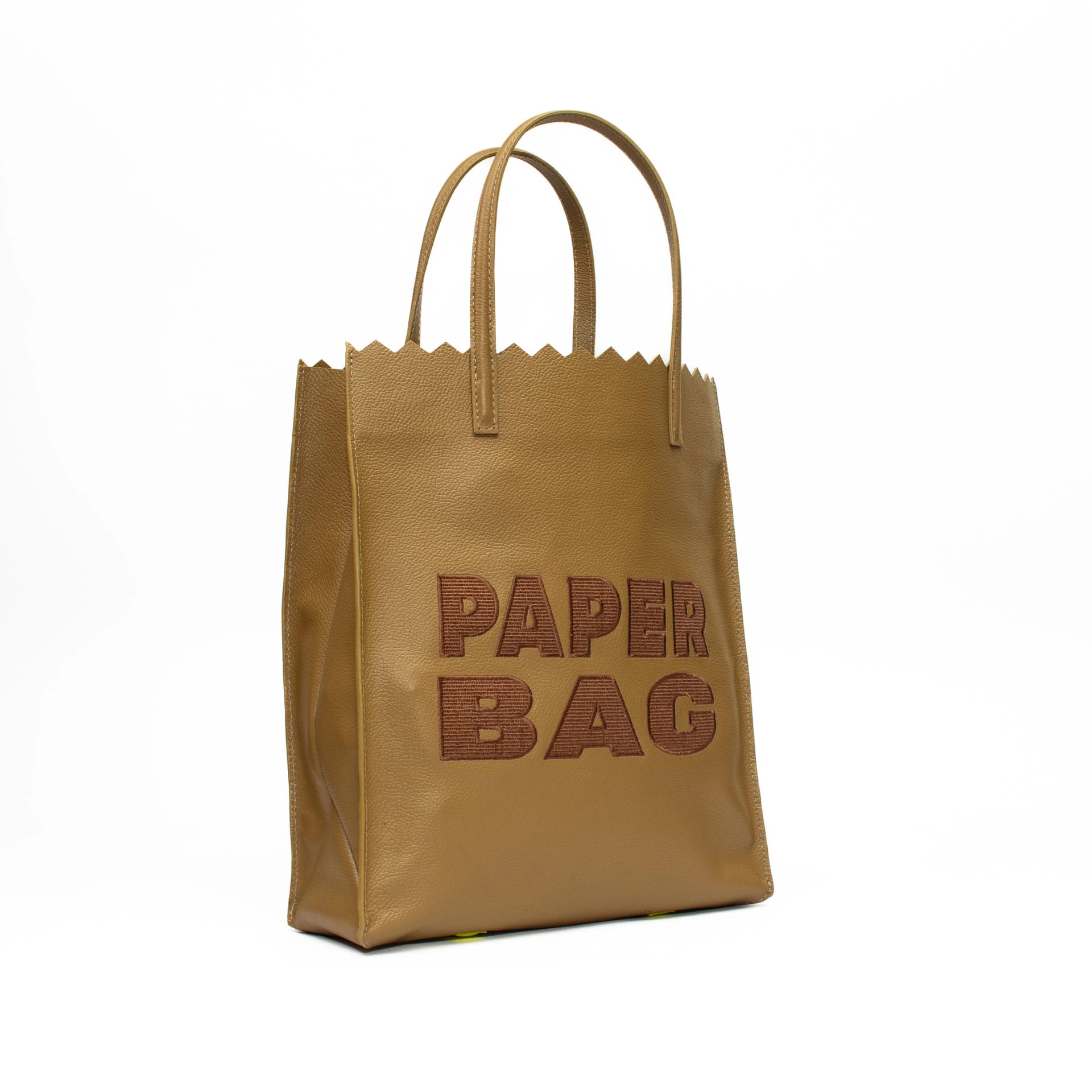 Paper Bag - Moss x Caramel - imagen 2