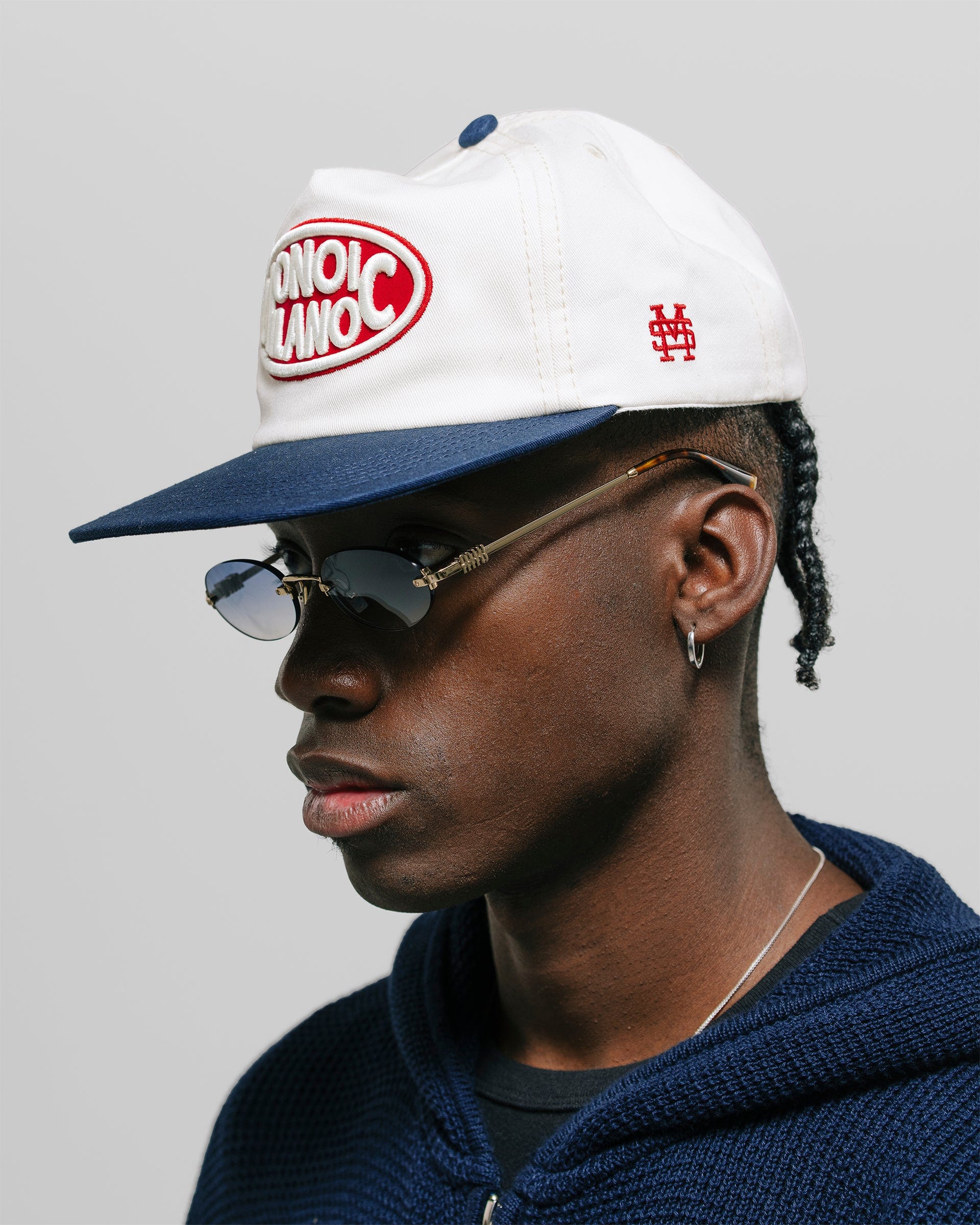 Gorra Milano - Crema y Rojo - imagen 2