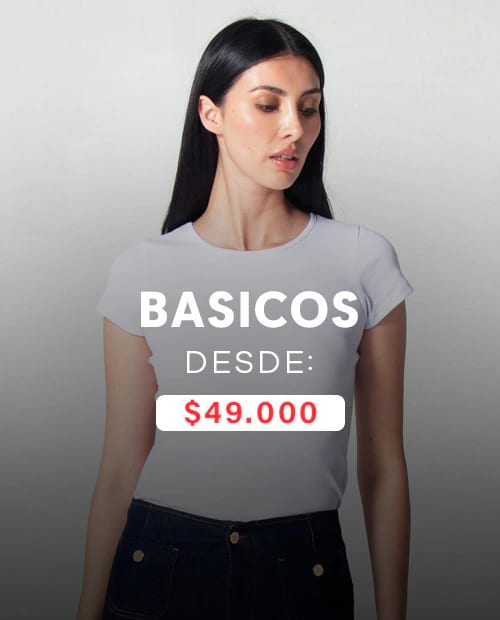 Venta cruzada – Mujer – Basicos desde $39,000 - imagen 1