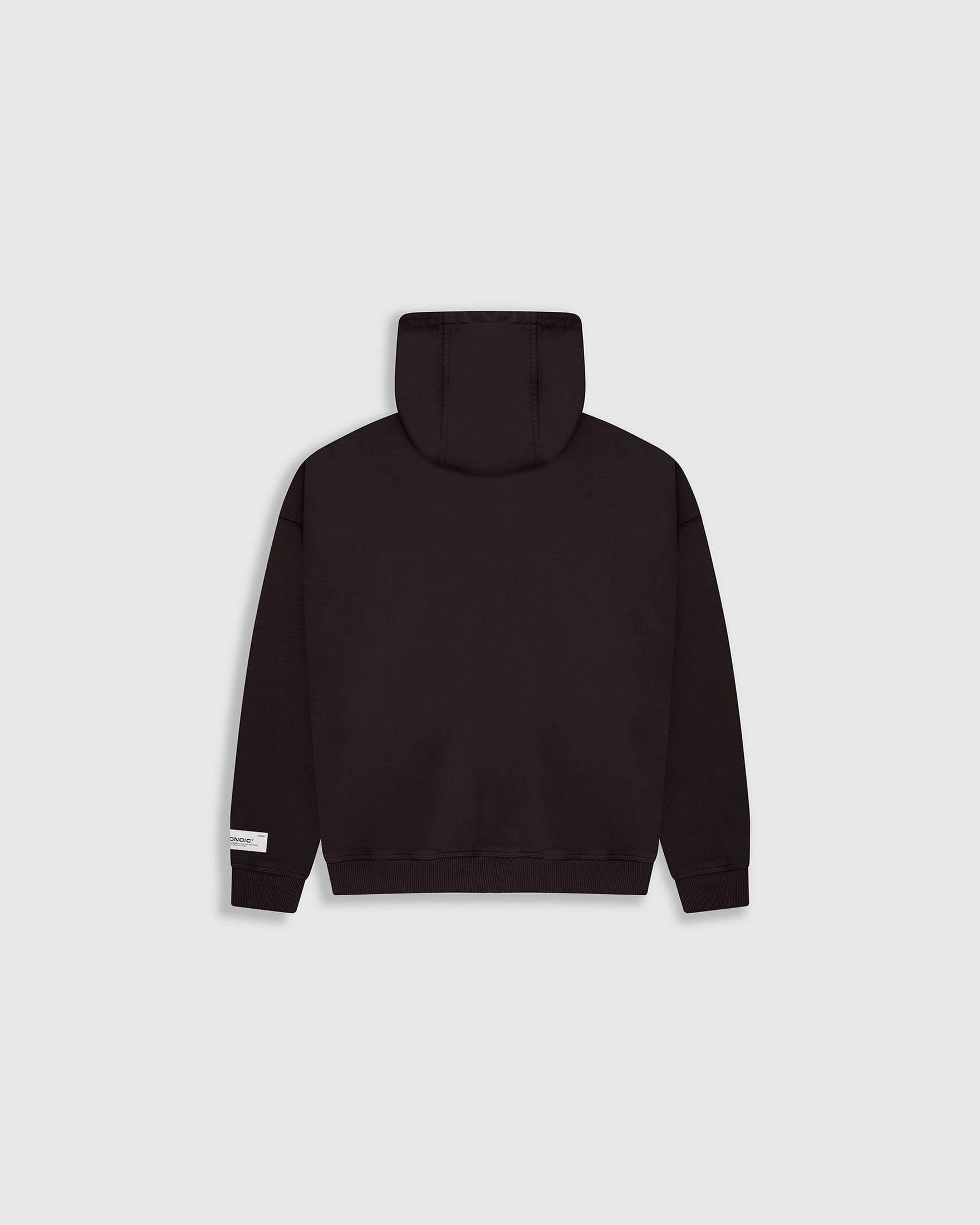 Zip Hoodie Oversized Básico V4 - Café Chocolate - imagen 8