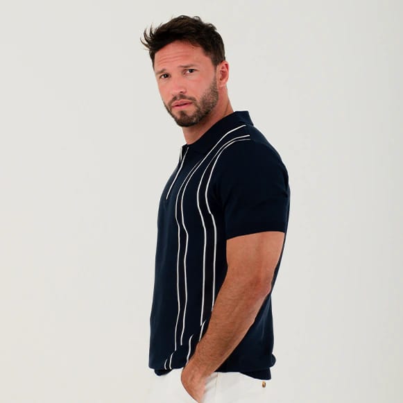 SUETER POLO MODA TEJIDO CON CORREDERA HO - imagen 3