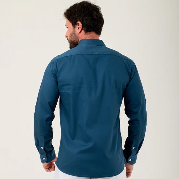 CAMISA ML 100% ALGODON HOMBRE - imagen 86