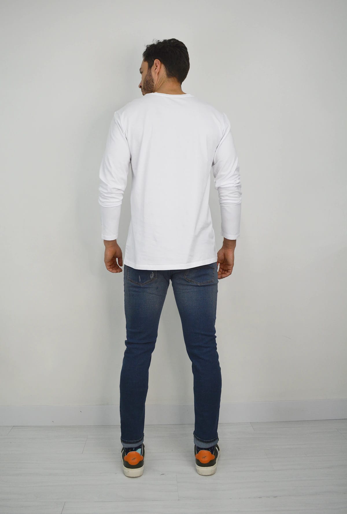 Camibuso Blanco Para Hombre TS3030 - imagen 5