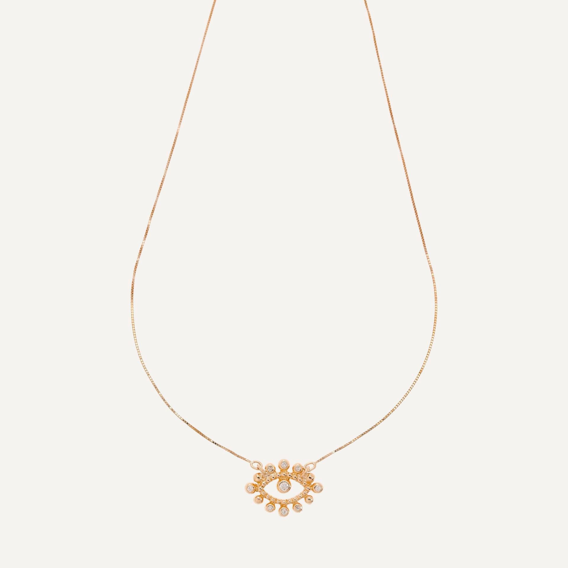Cadena Diamond evil eye - imagen 2