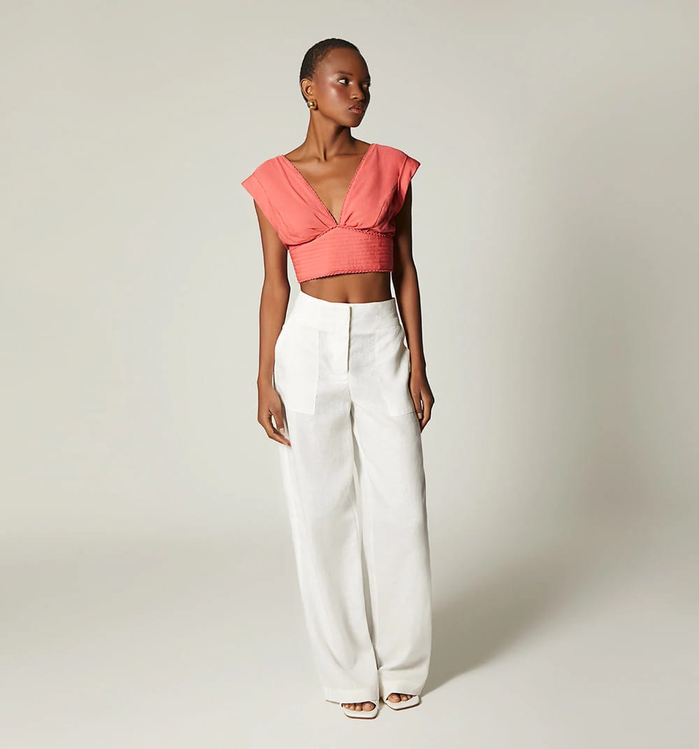 Blusa amarre en espalda - imagen 2