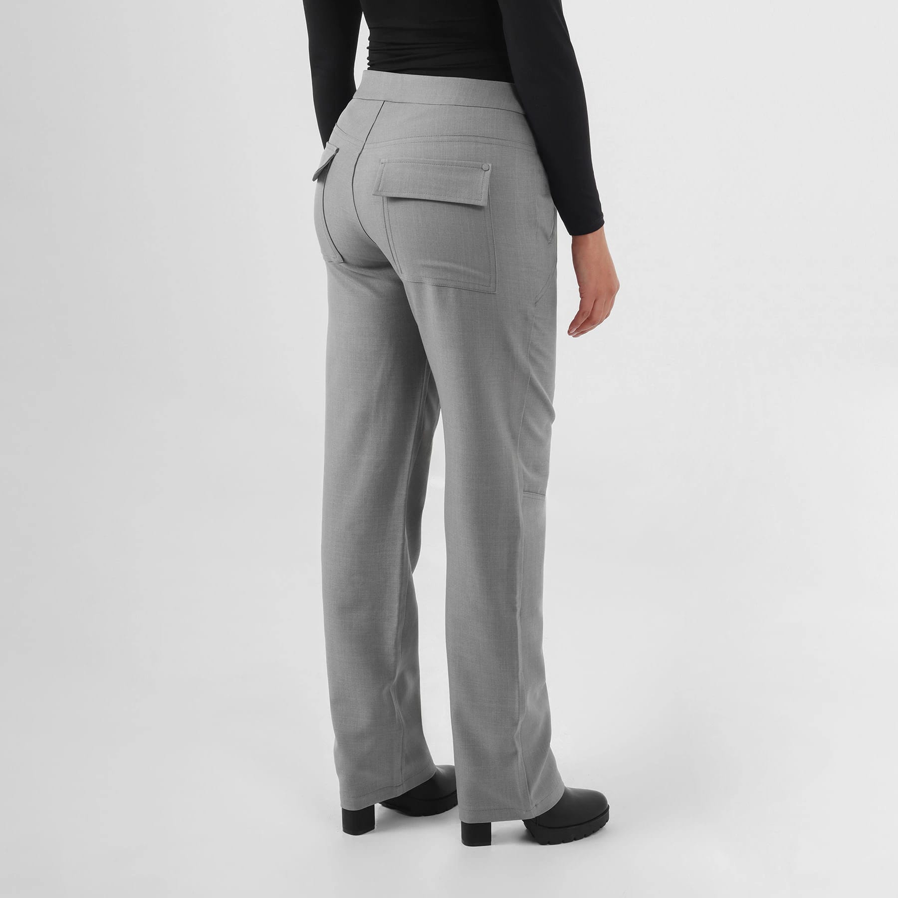 Pantalon Tiro Alto Bota Recta - imagen 3