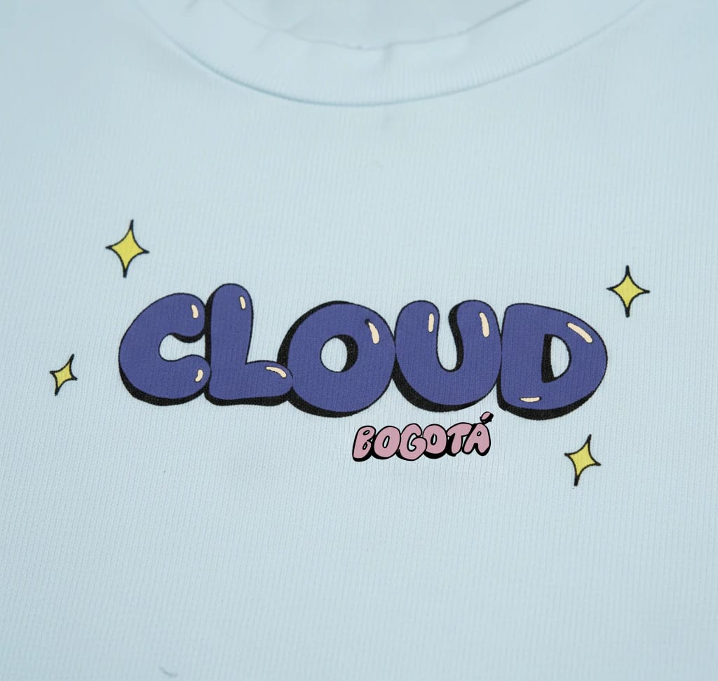 Baby tee cielo - imagen 4