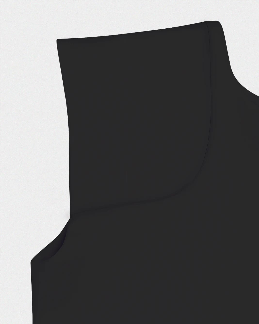 TOP HOMBRERAS NEGRO - imagen 2