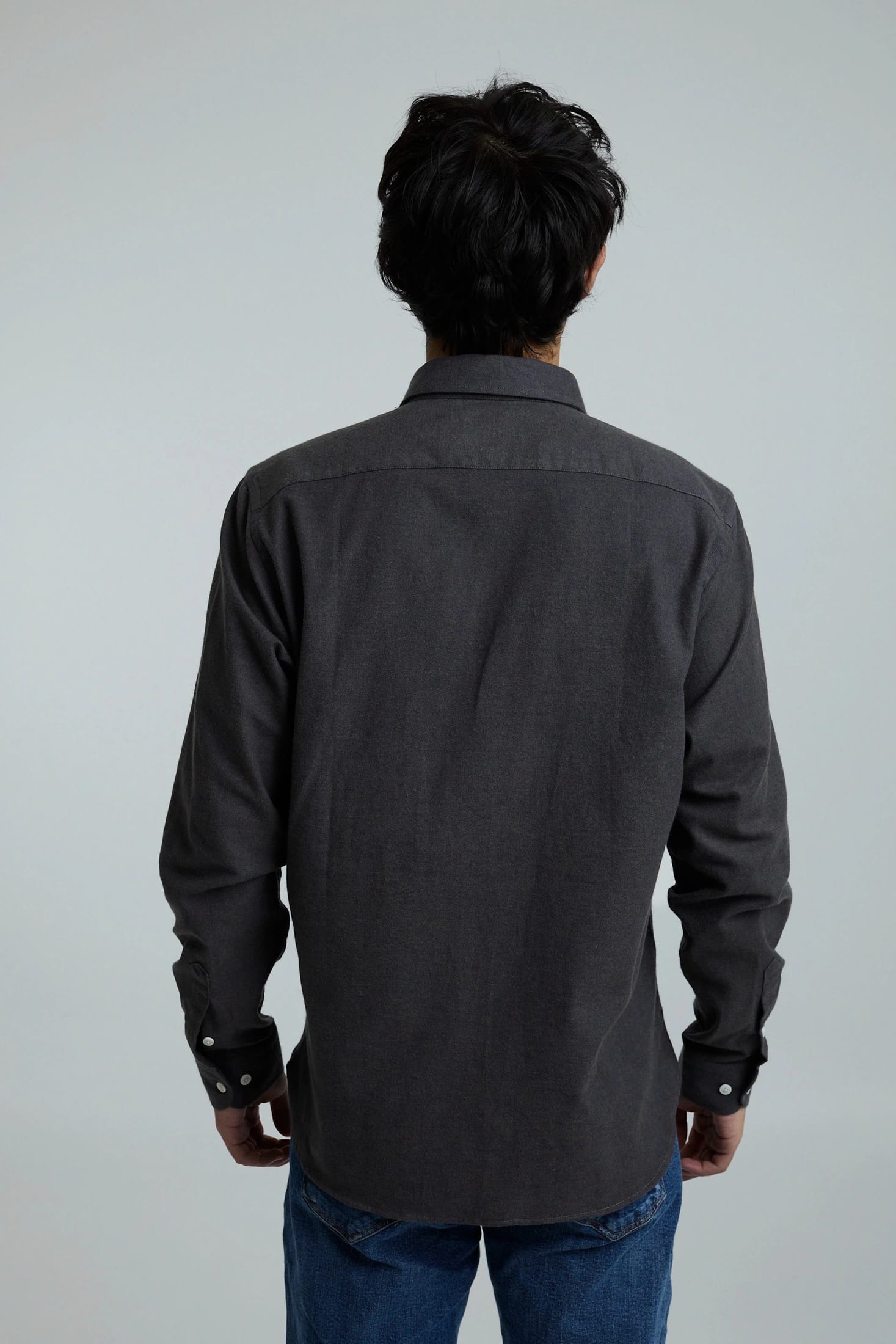 Camisa twill verde - imagen 2