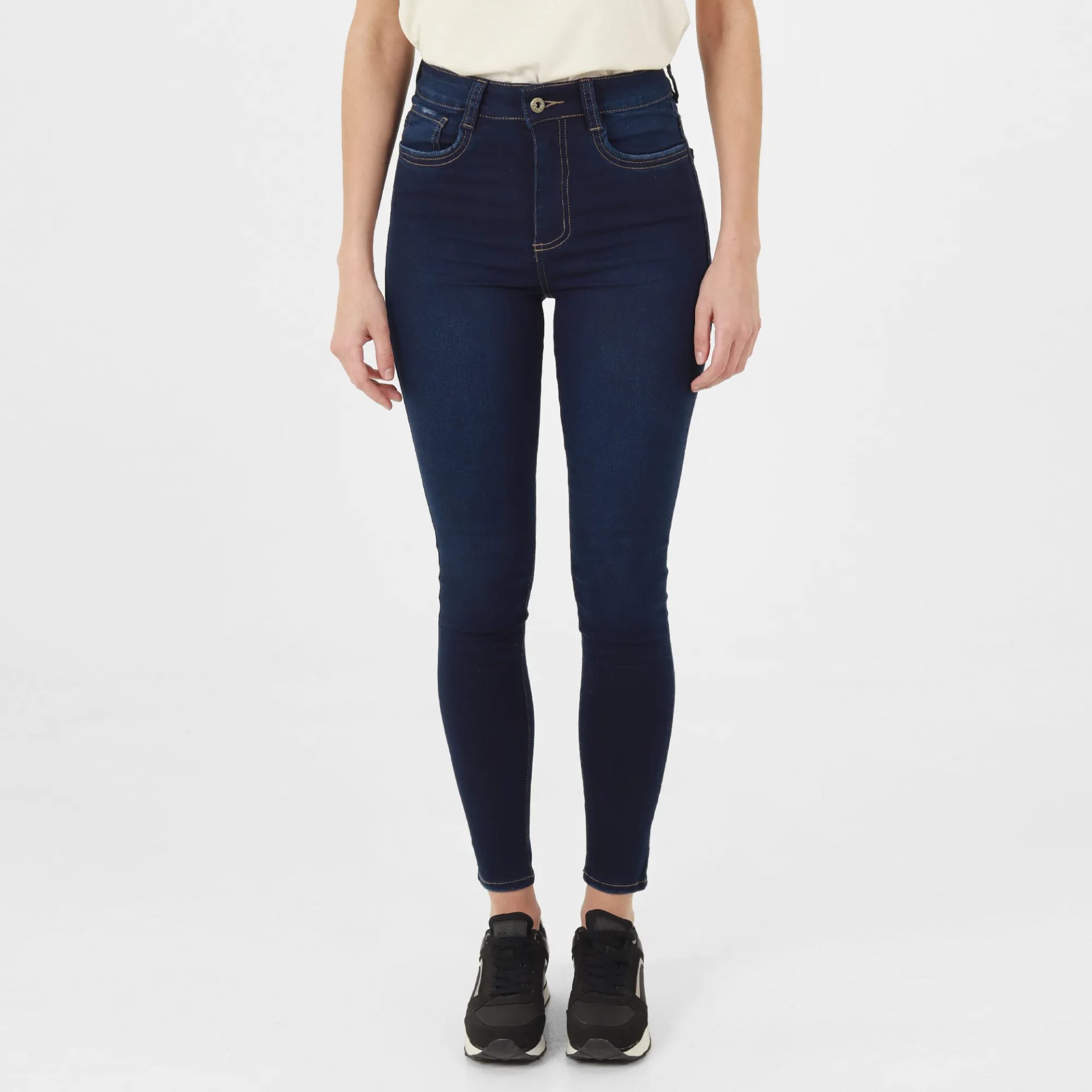 Jean Muse Tiro Alto Bota Skinny - imagen 2