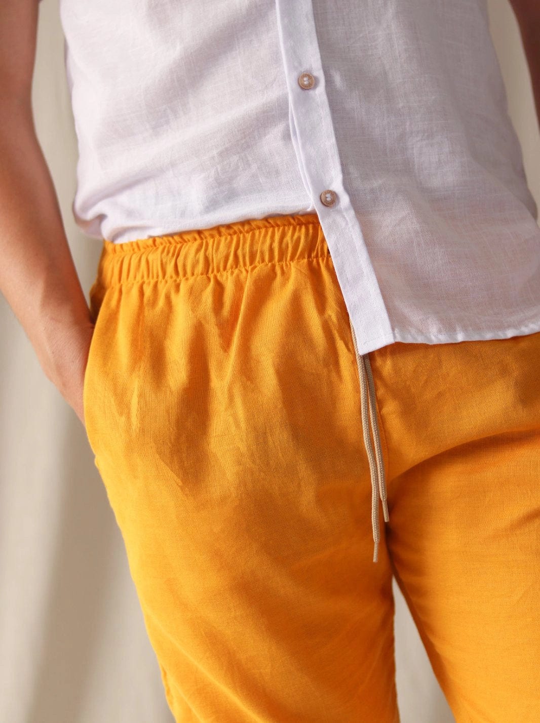 PANTALÓN LINO ALGODÓN | BOTA RECTA - imagen 9