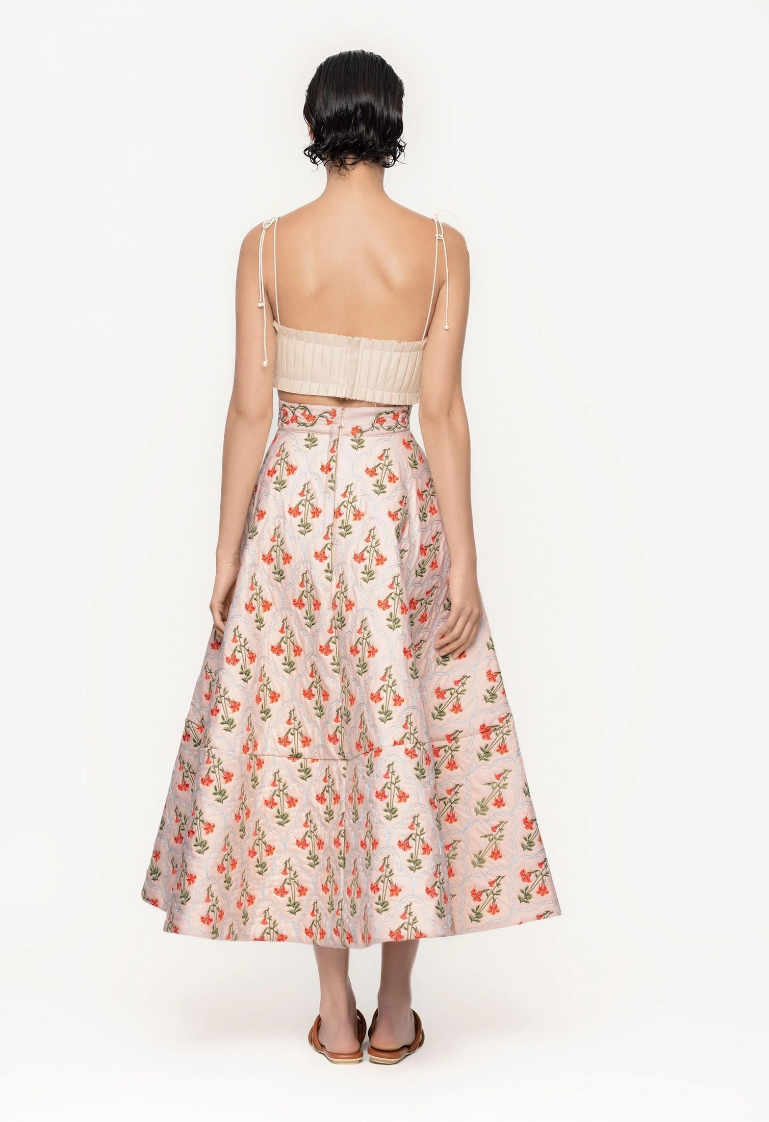 Bergamota Sabanero Atardecer Maxi Skirt - imagen 5