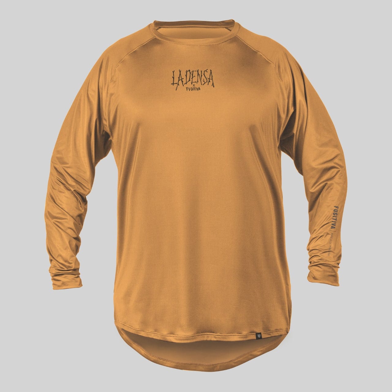 JERSEY LA DENSA X FUGITIVA MANGA LARGA CAMEL - imagen 2