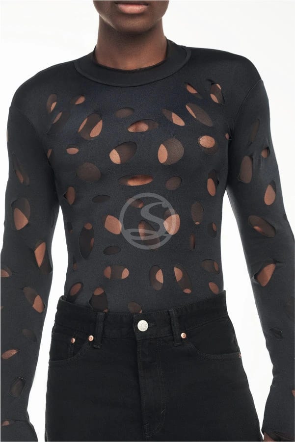 Mesh Holes Negro Santísimas Men Ref. S-632 - imagen 3