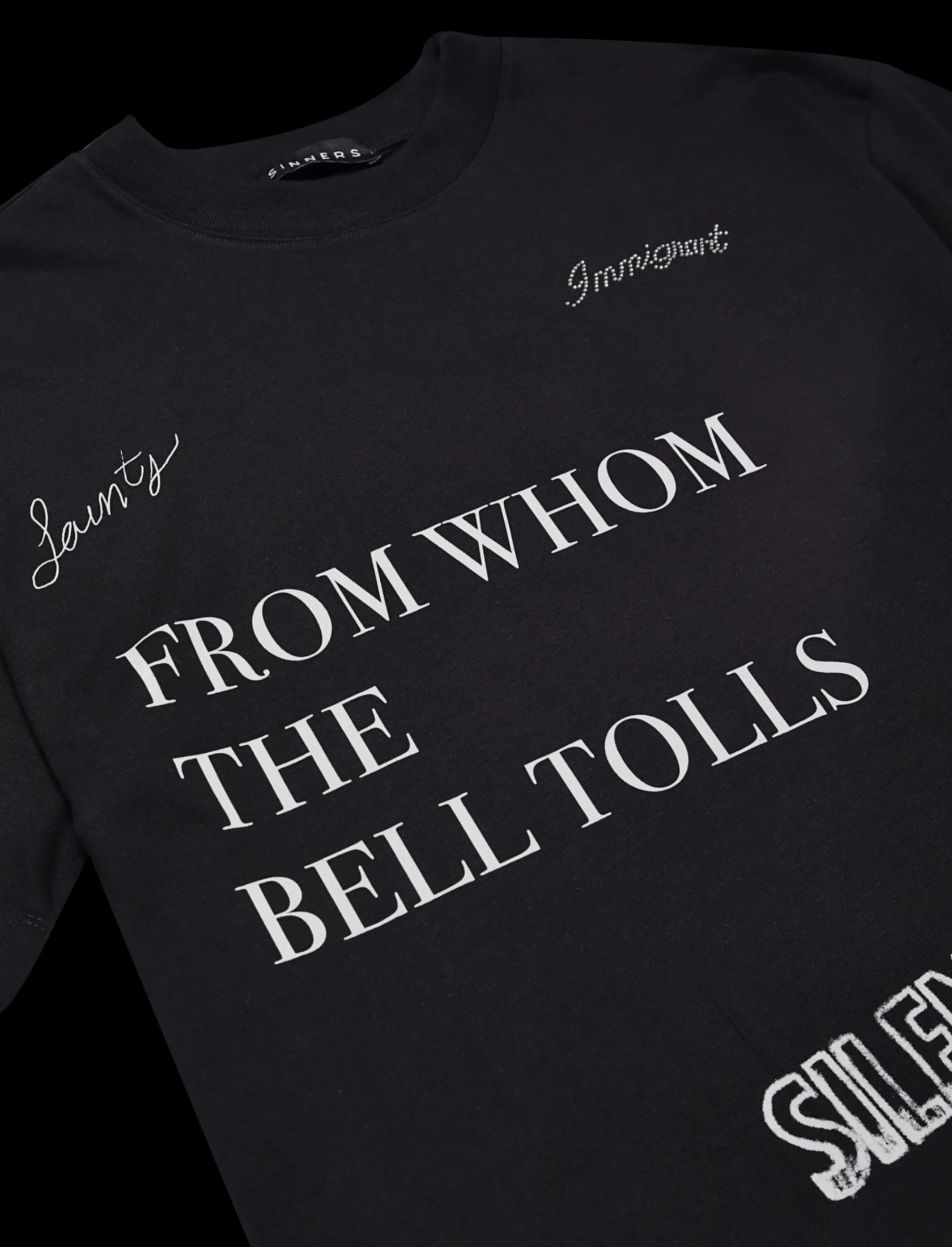 CHAMPAGNE SUPERNOVA BLACK T-SHIRT - imagen 4
