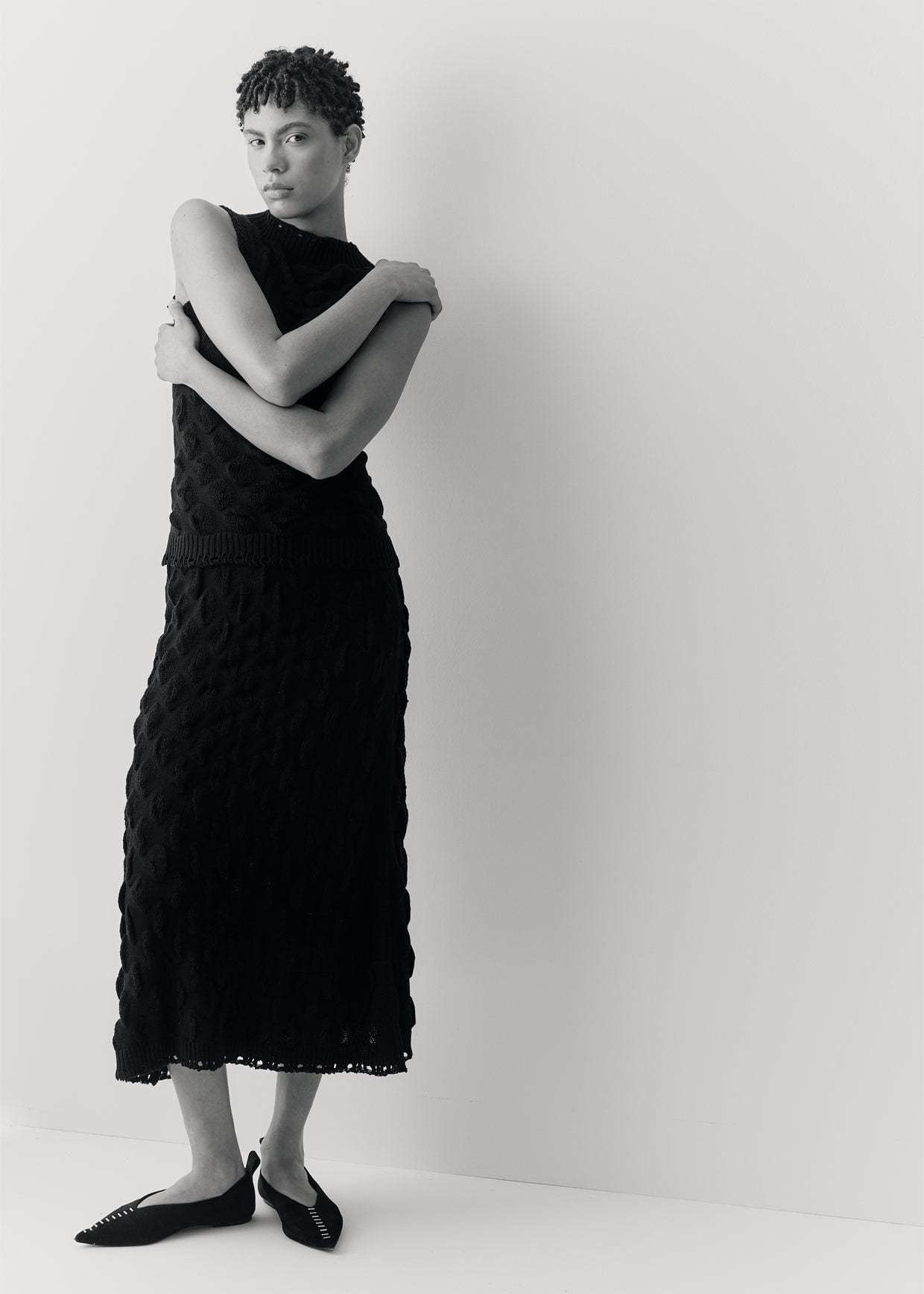 TUNICATA MIDI SKIRT - imagen 4