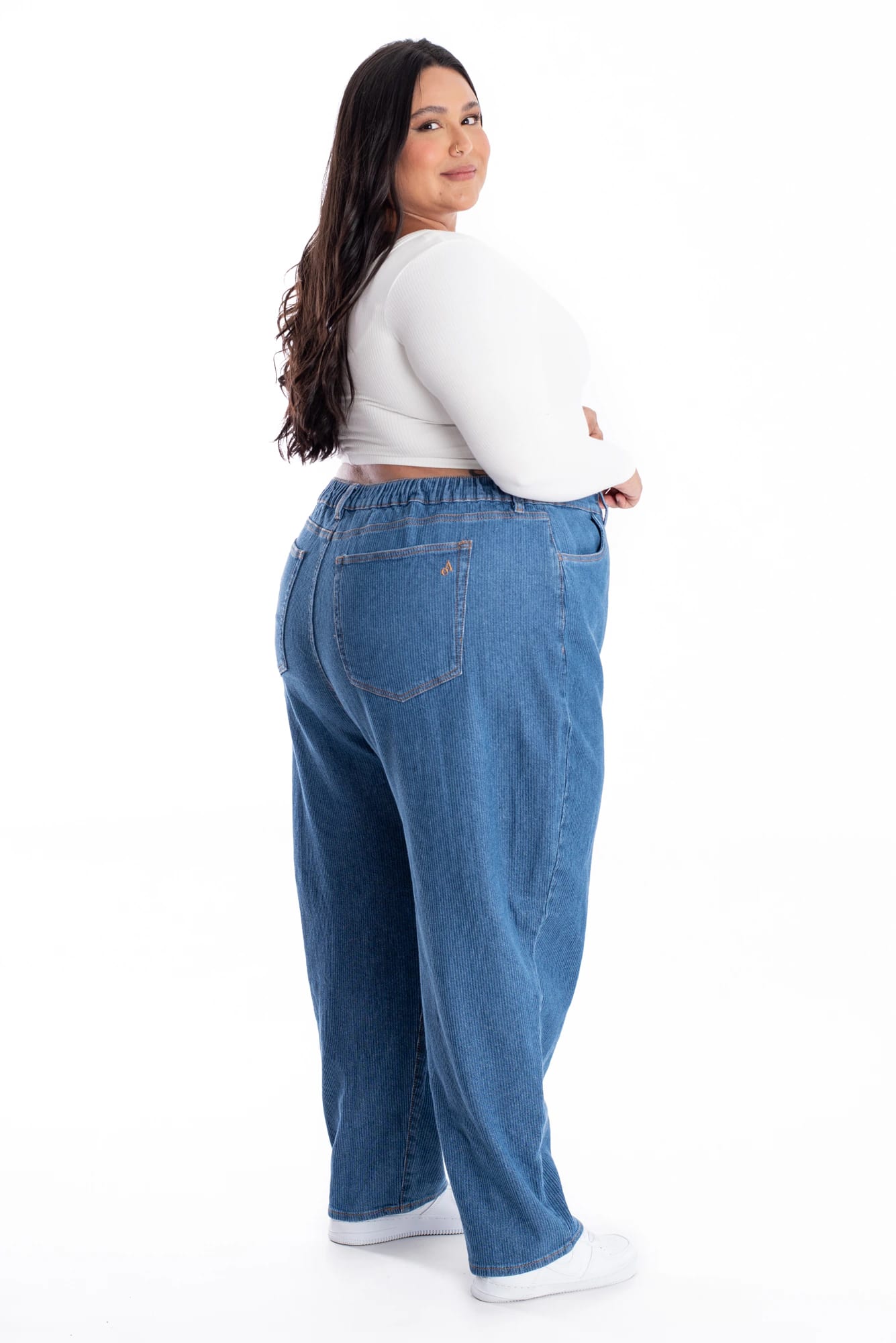 Jean Boyfriend Azul Medio 397 - imagen 26