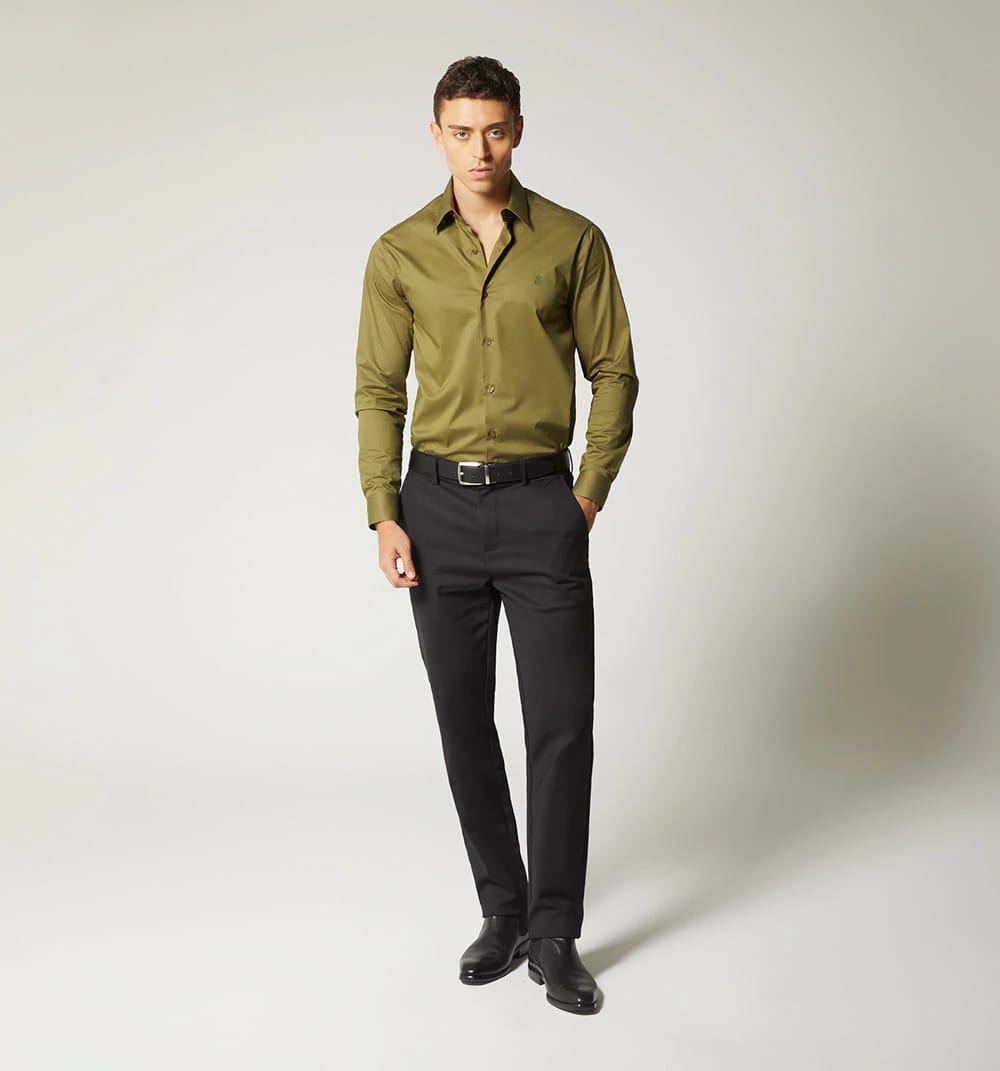 Camisa para hombre básica regular fit m/l - imagen 13