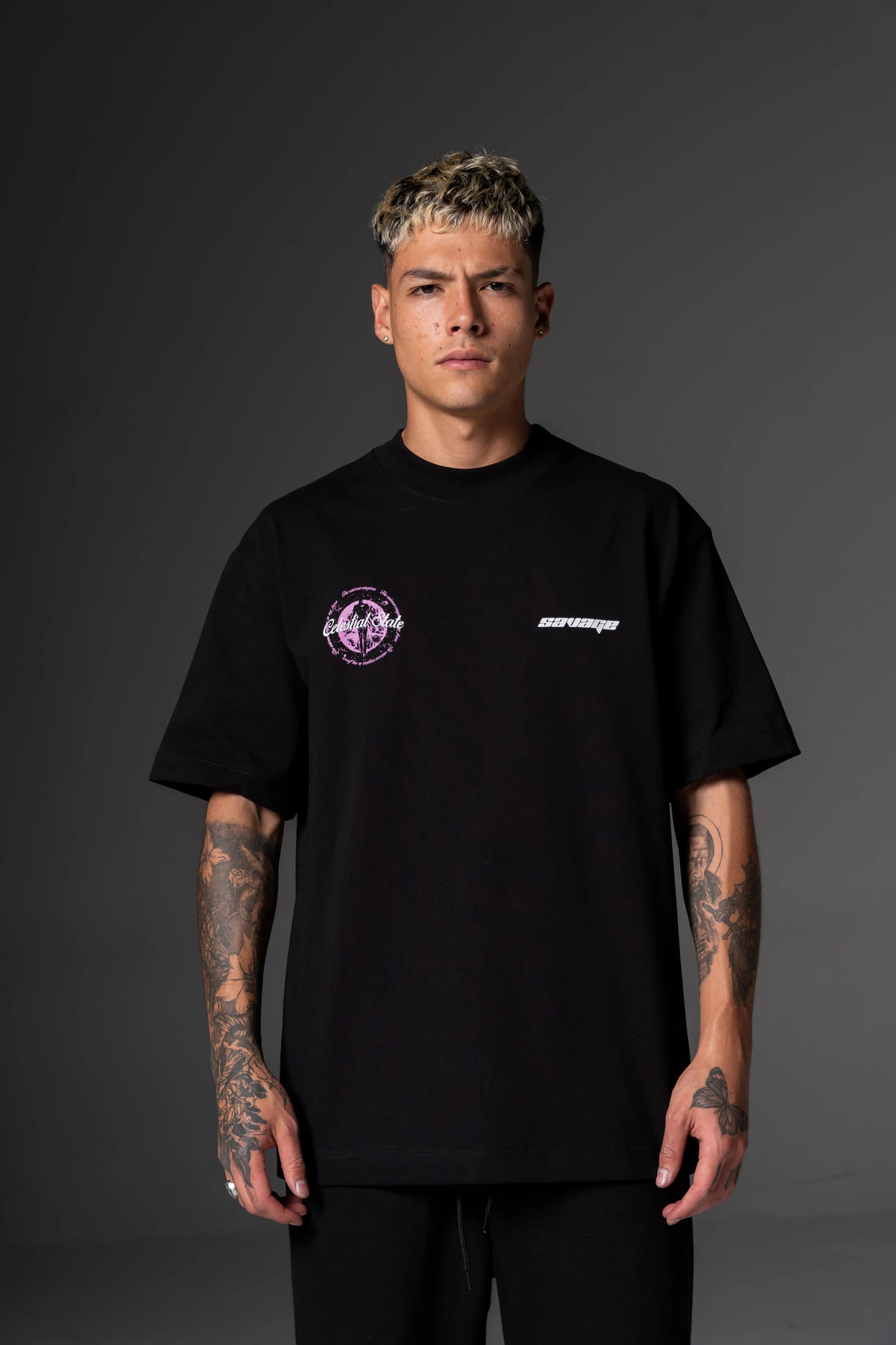 T shirt Celestial rosa 250 gramos - imagen 2