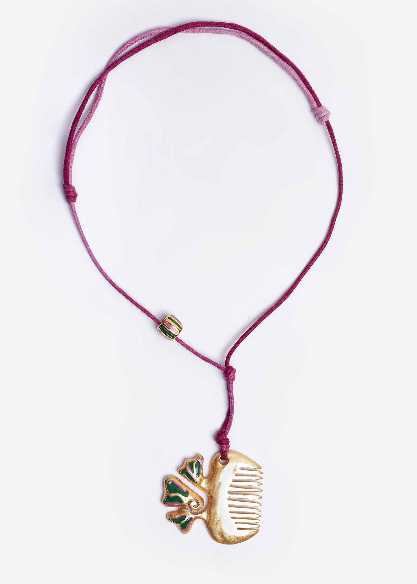 Collar Peineta Verde - imagen 3