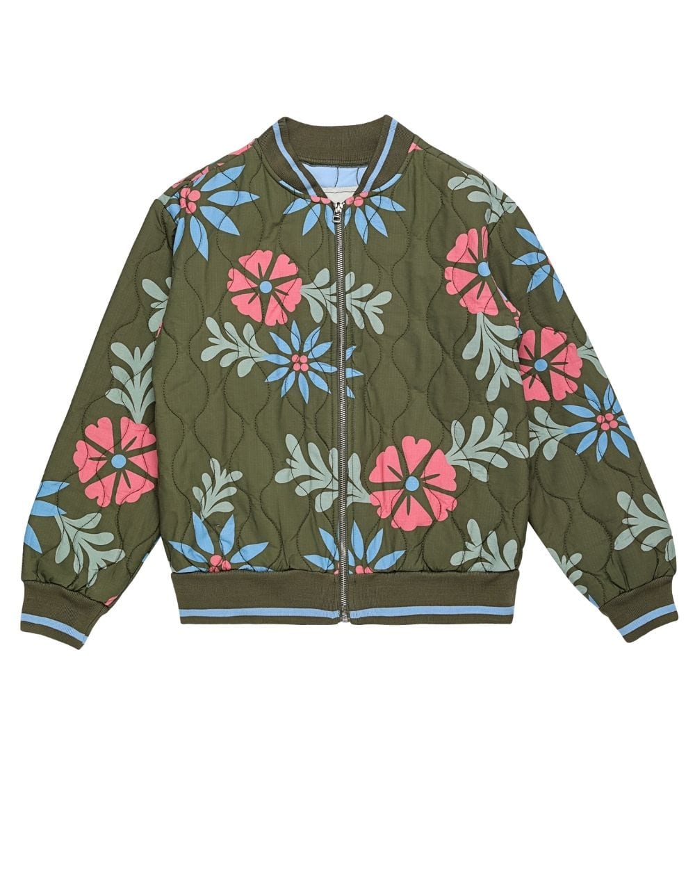 FLORAL QUILTED JACKET - imagen 3