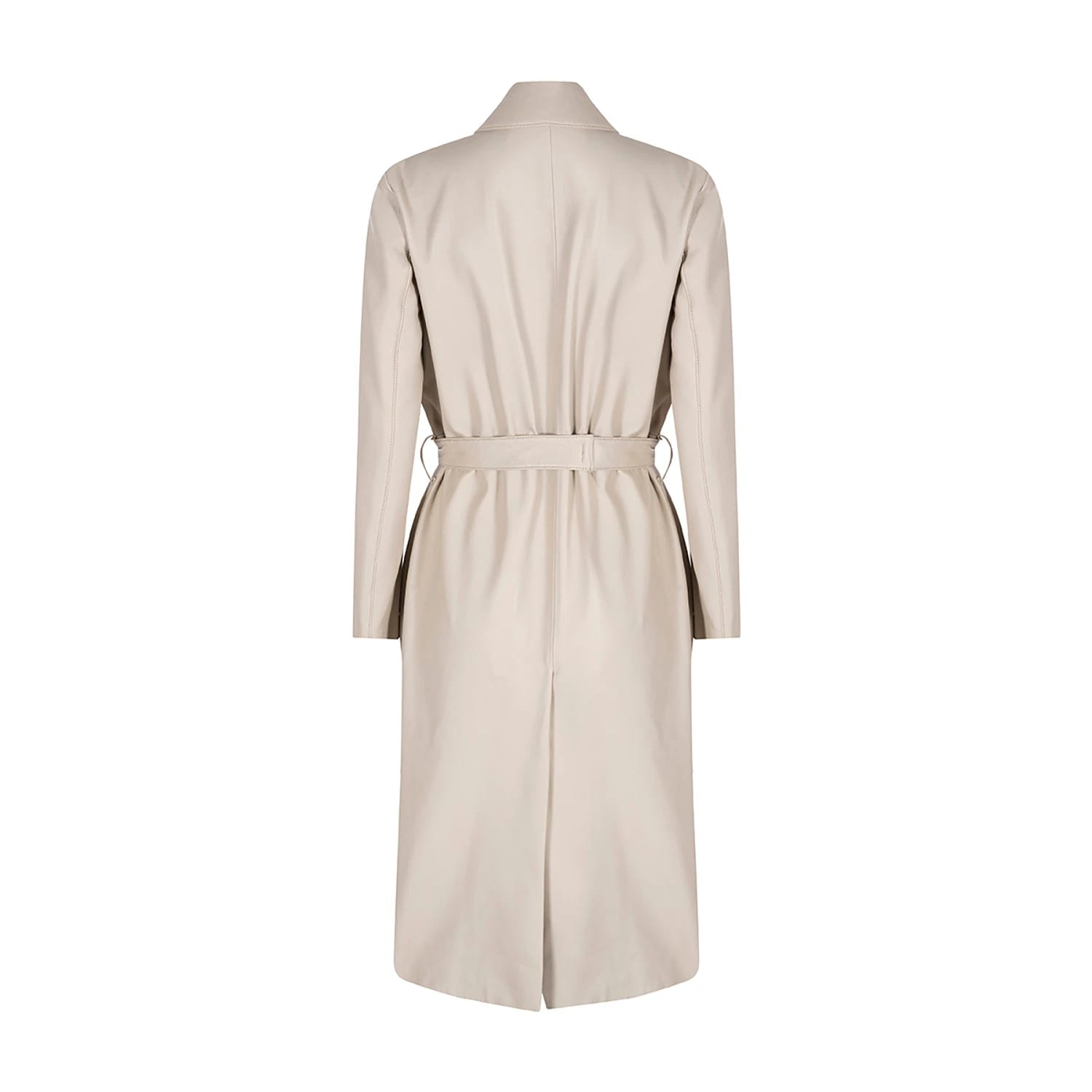 MILA DESTRUCTURED LONG TRENCH COAT - imagen 2