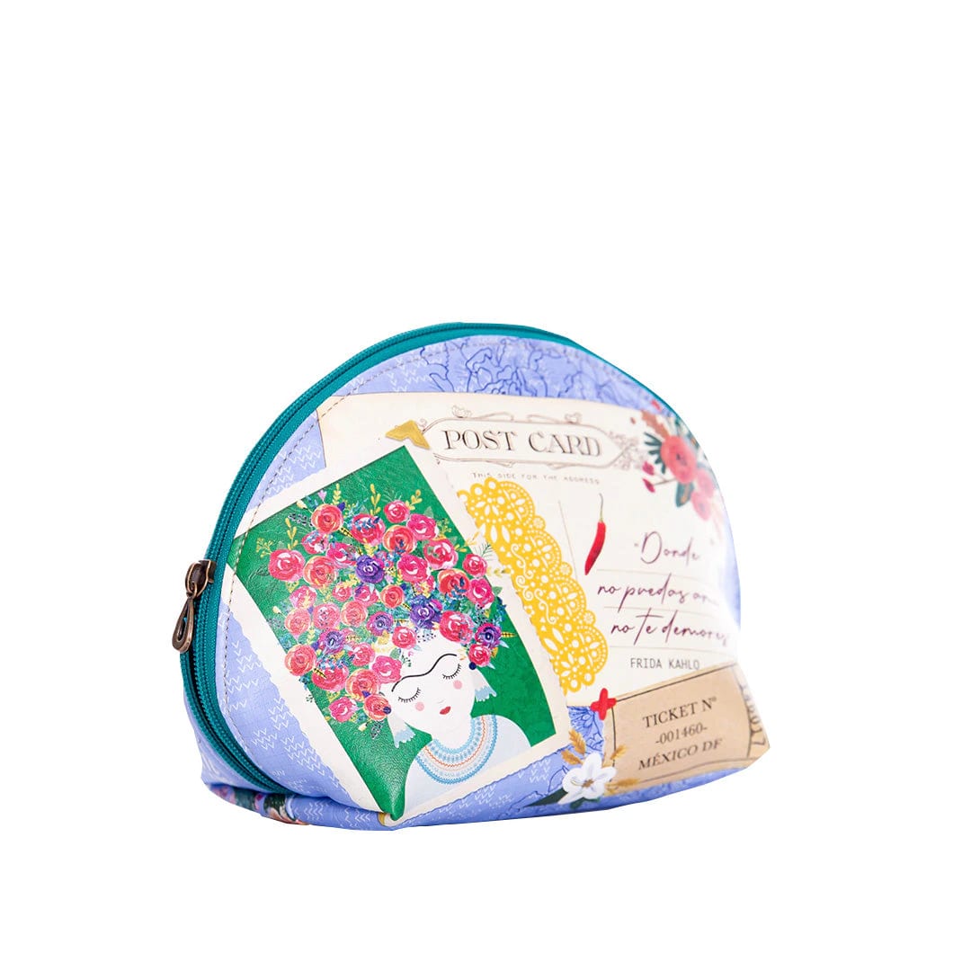 Cosmetiquera Para Mujer Dublín Con Estampado Y Pulsera Viva La Vida - imagen 2