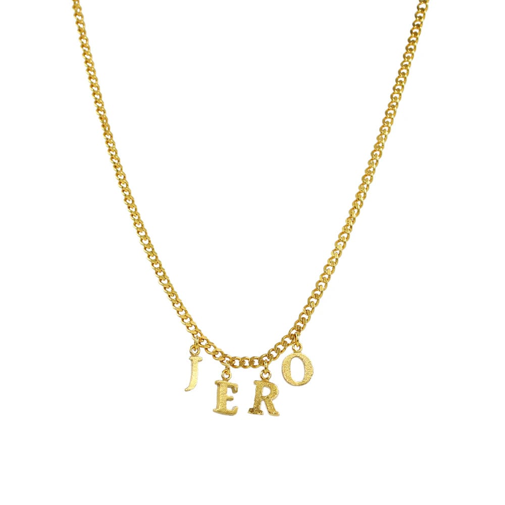 PreOrder Cadena 4 Letras Gold - imagen 1