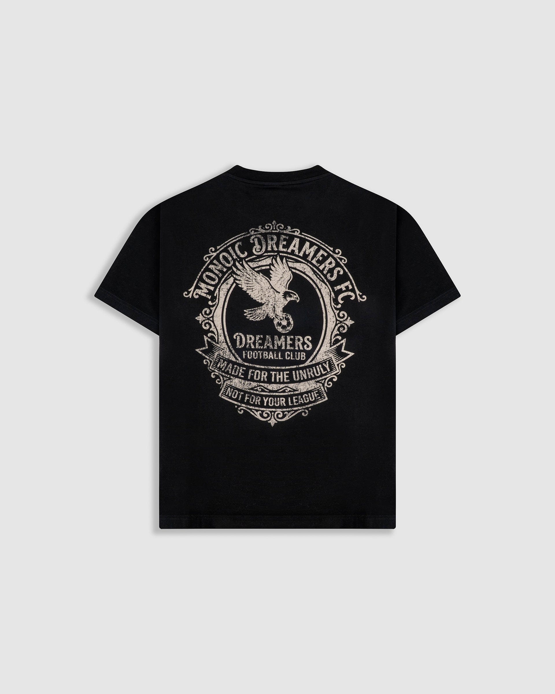 Camiseta Oversized Dreamers Club - Negro Oscuro - imagen 1