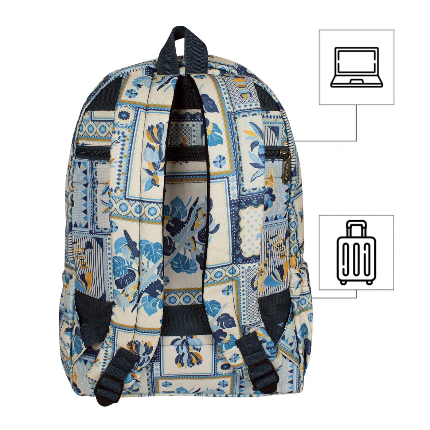 Morral Urbano Citybags Ultra Estampado Tropic - imagen 4