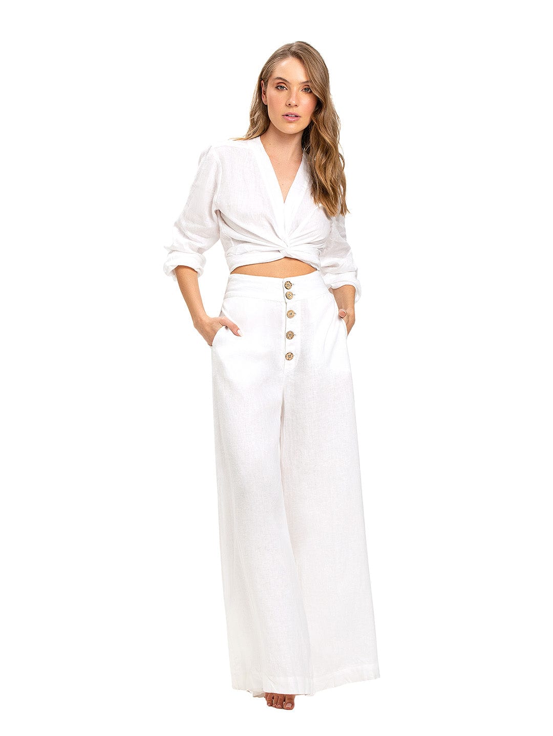 Fiorella Pant - Linen Capsule - imagen 1