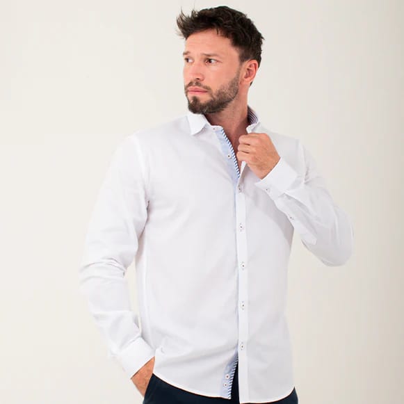 CAMISA ML 100% ALGODON HOMBRE - imagen 3