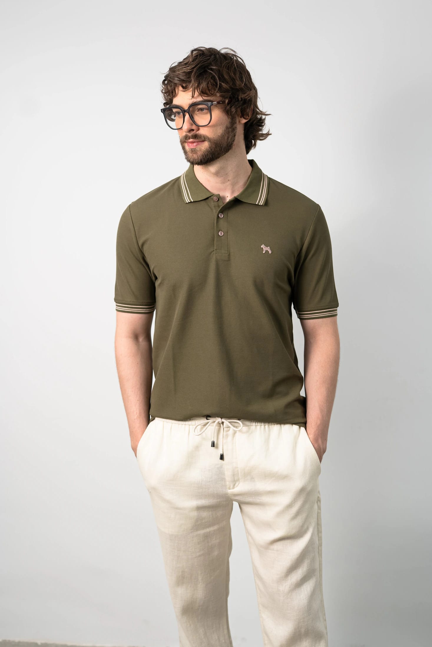 Polo Básica Verde Oliva - imagen 4
