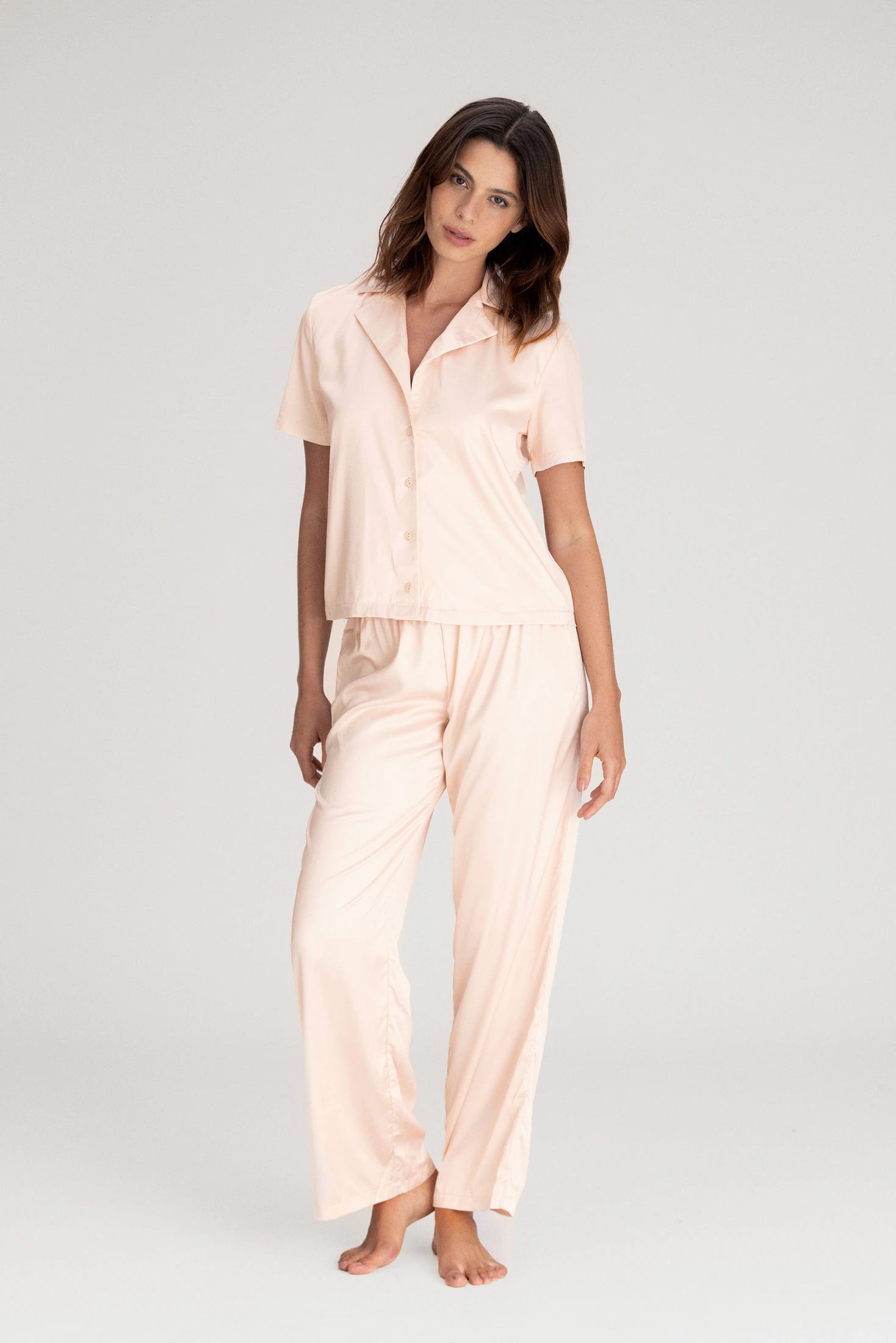 CAMISA PIJAMA ROBIE ARENA - imagen 1