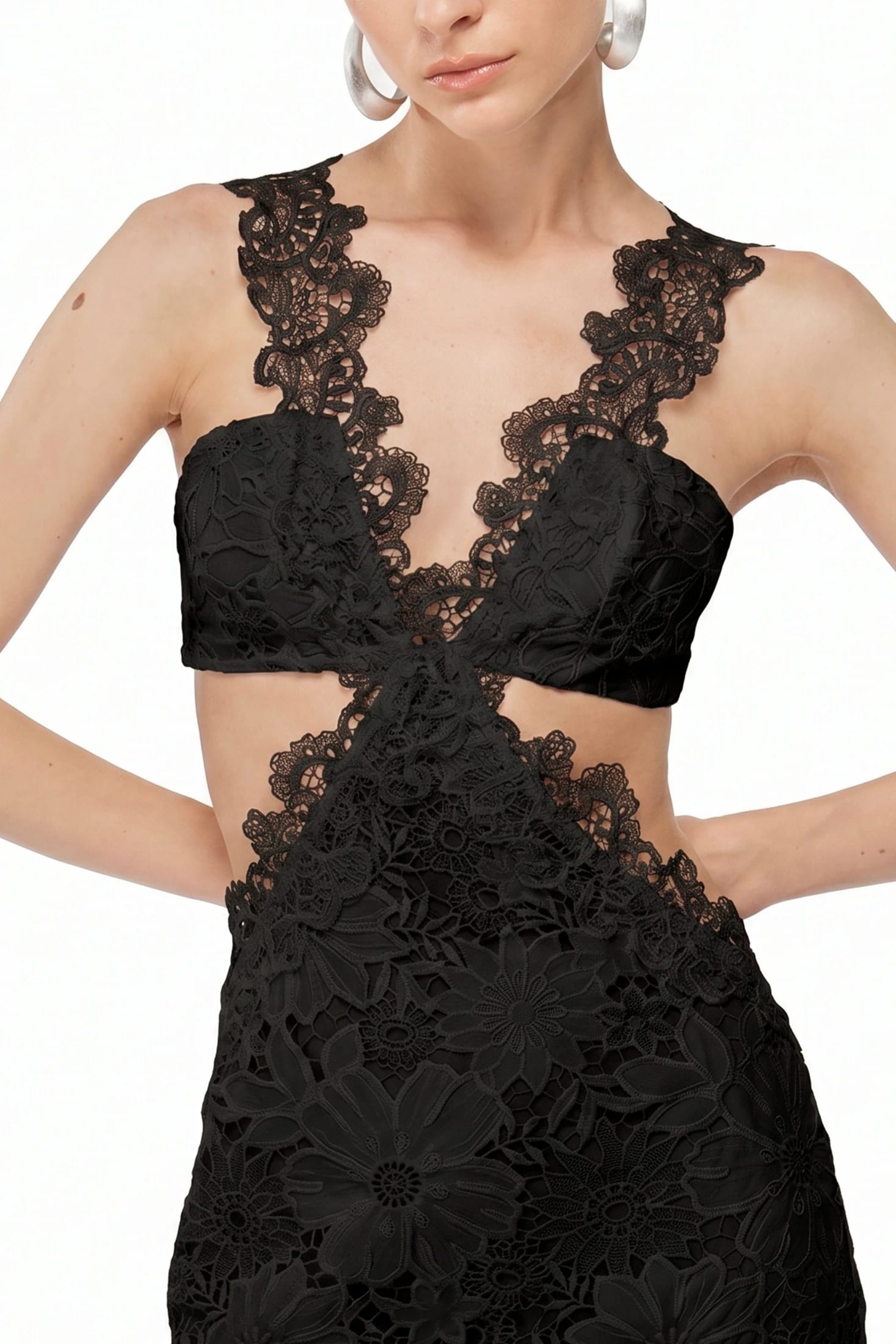 SAHARA MAXI DRESS BLACK - imagen 3