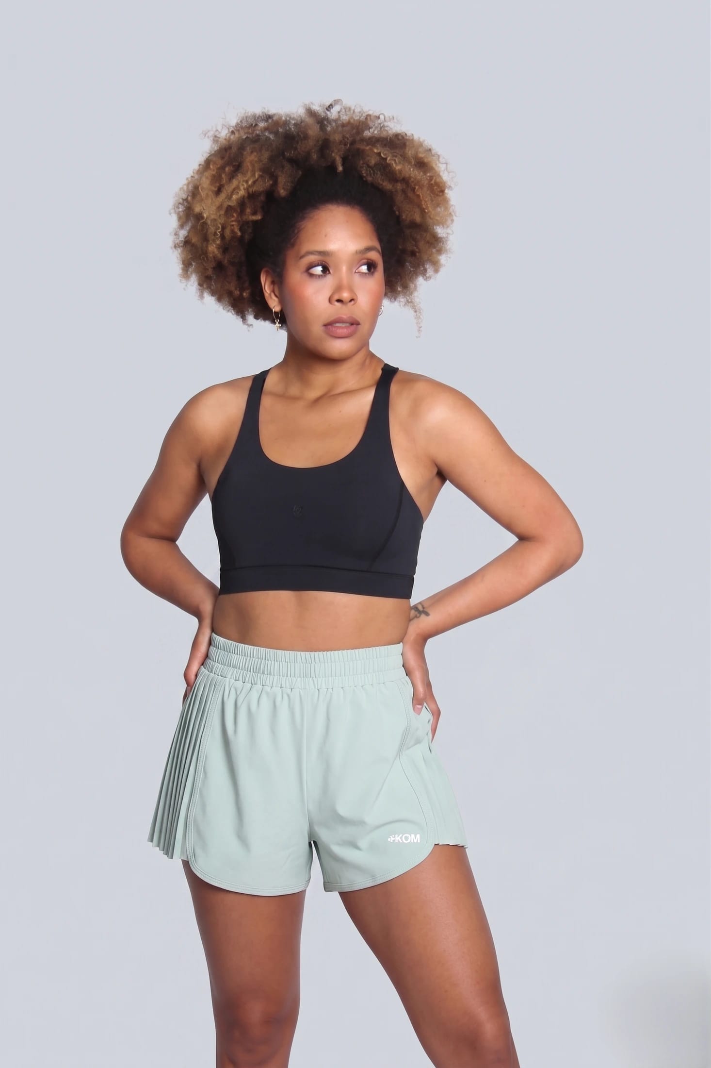 Short Running Deportivo Mujer Línea Tour con Boxer Interno y Bolsillo - imagen 2