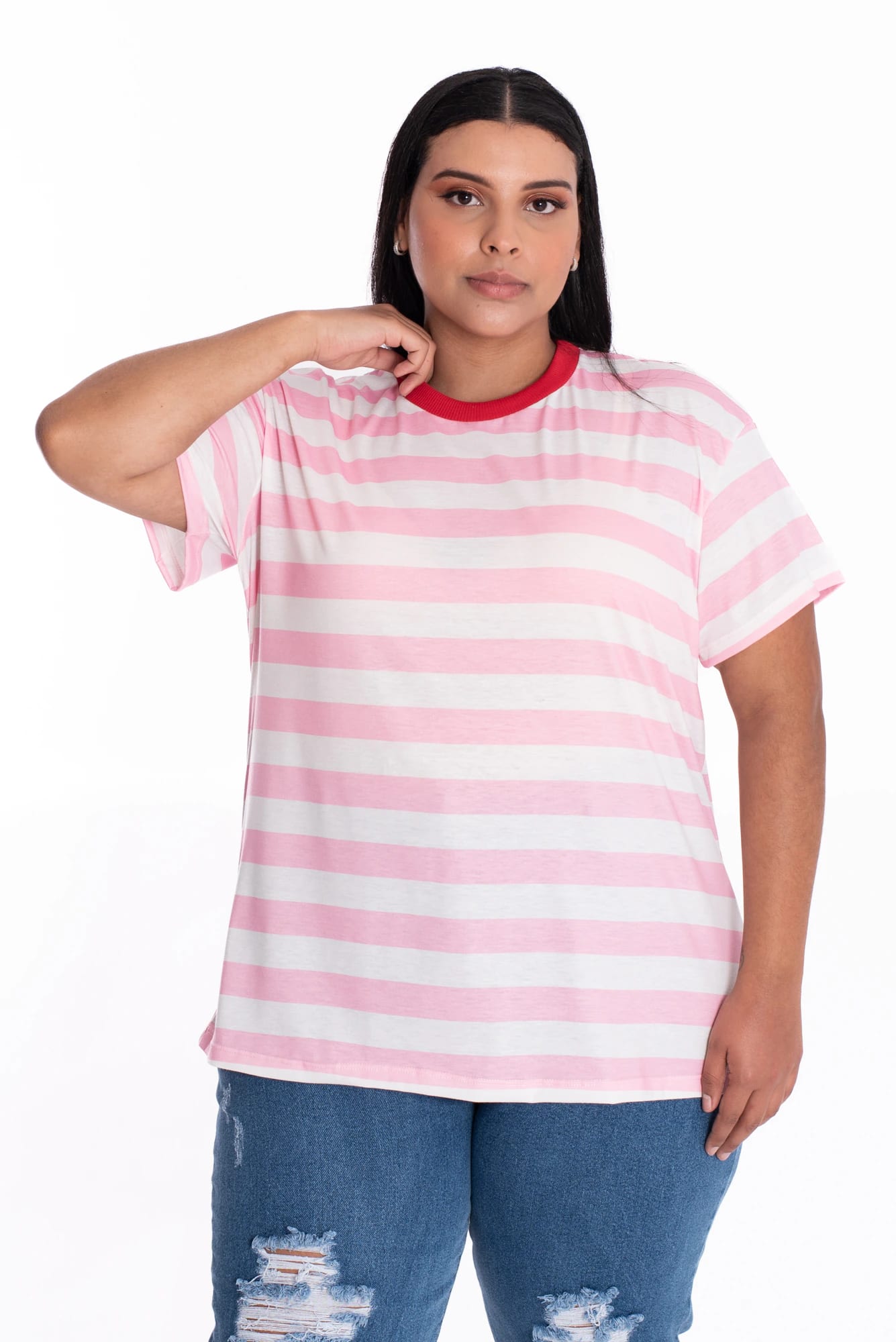 Camiseta Pocket Rosada - imagen 4