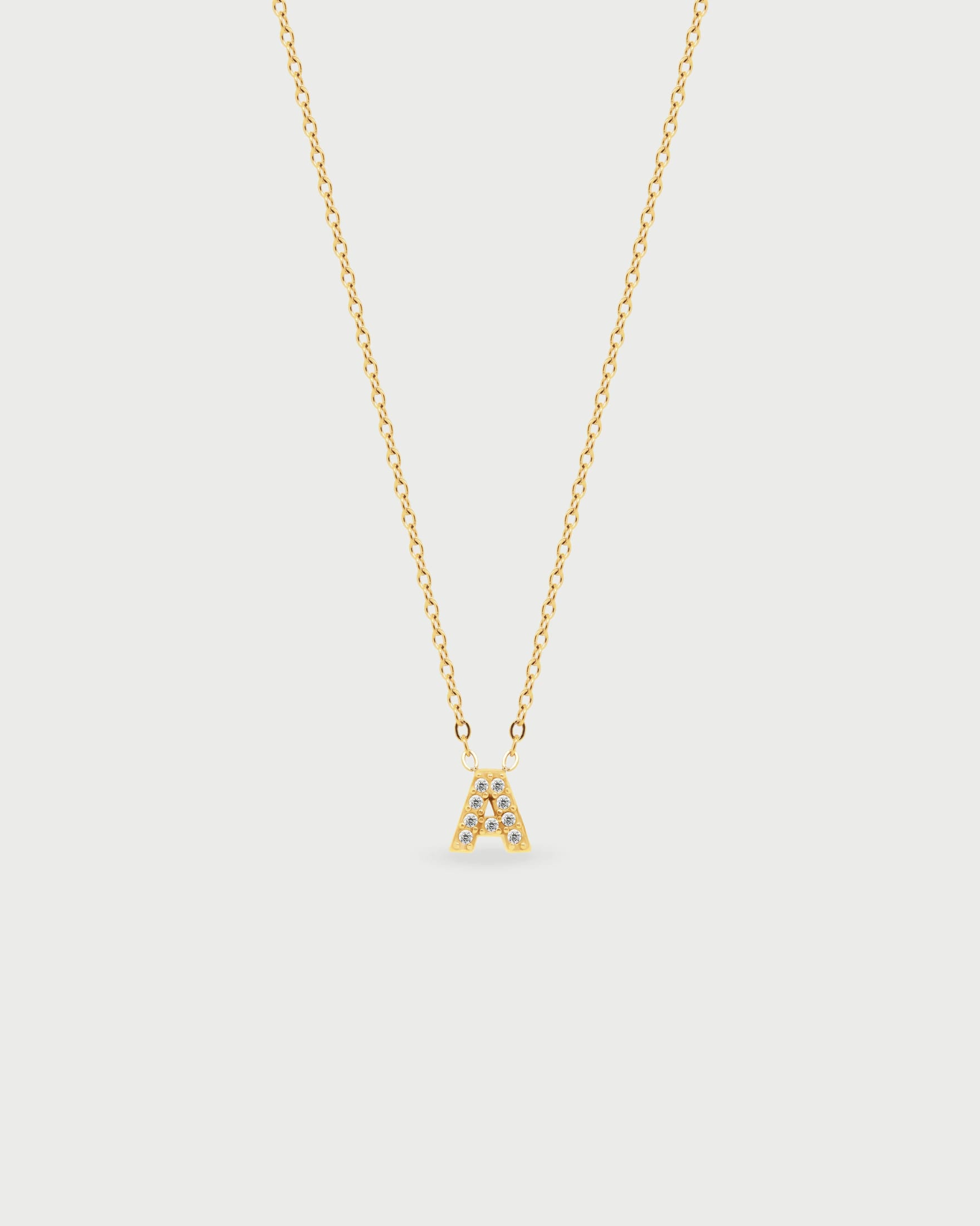 Collar de Letras Cristales - imagen 1
