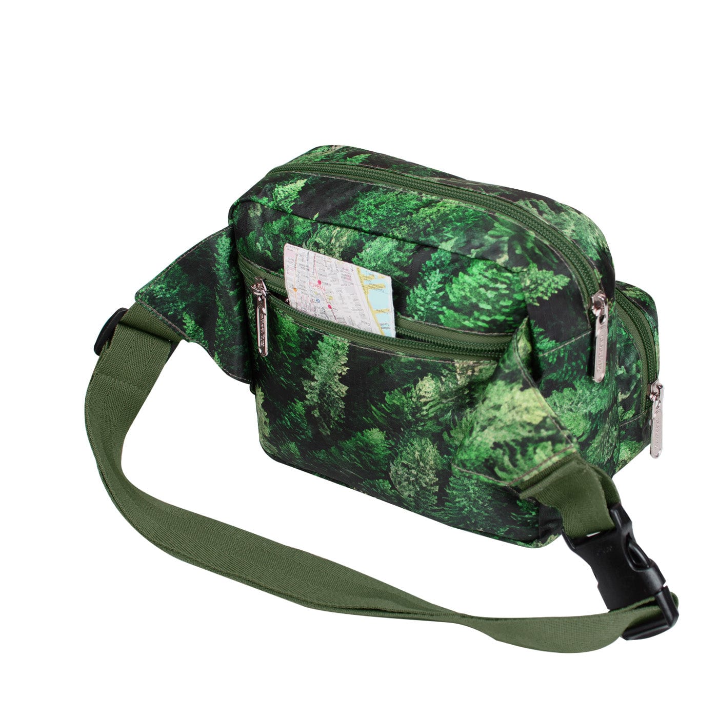 Canguro XL ULTRA Plegable Estampado Bosque Multicolor Citybags - imagen 4