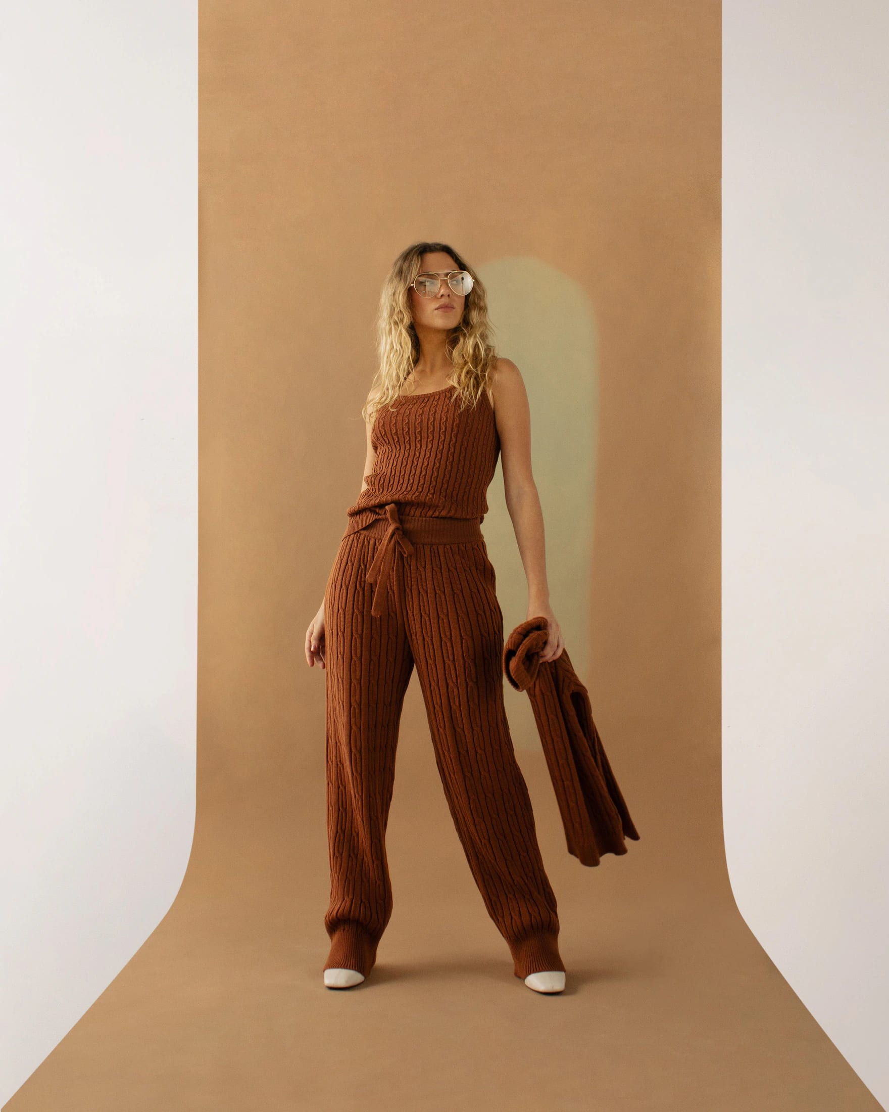 PANTALÓN LUCCA TERRACOTA - imagen 1