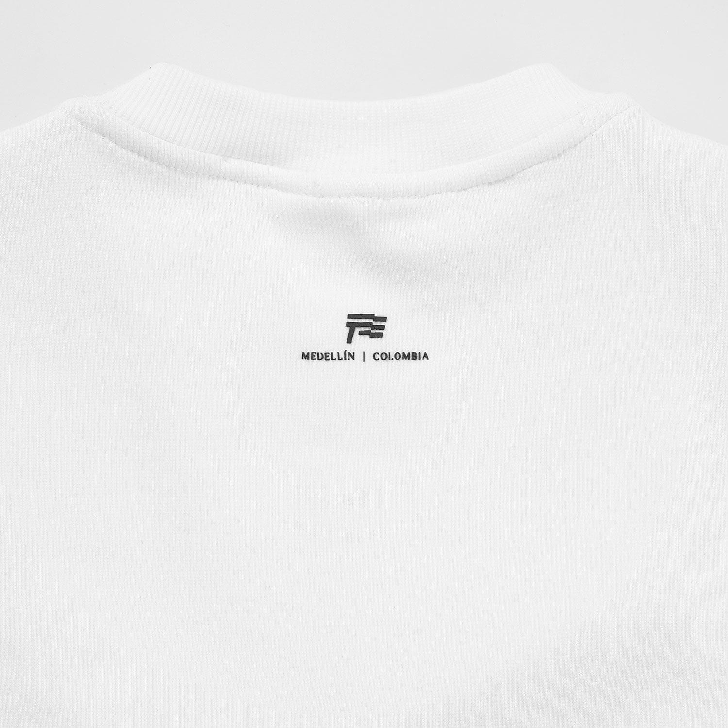 Slim Ribbed Fitted Tee - White - imagen 4