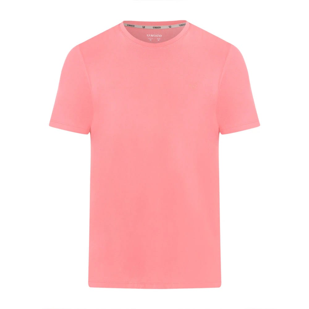 CAMISETA CUELLO REDONDO PESQUERO ROSA - imagen 1