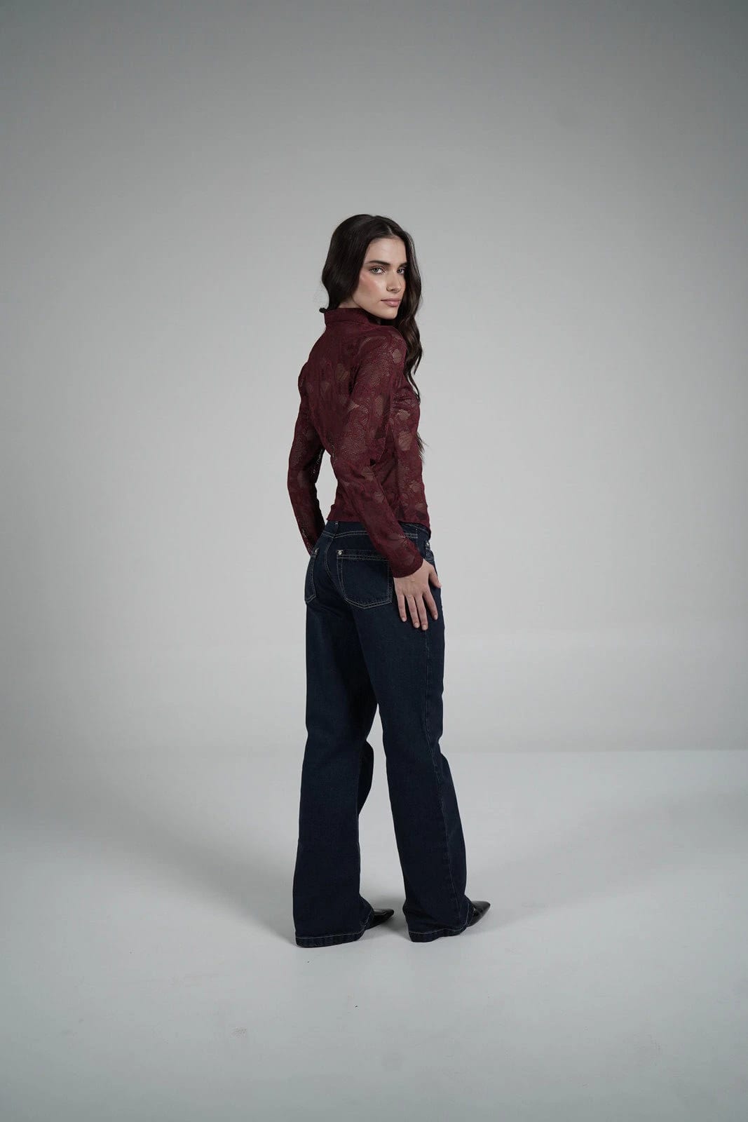 Lace Blouse (Vino) - imagen 7