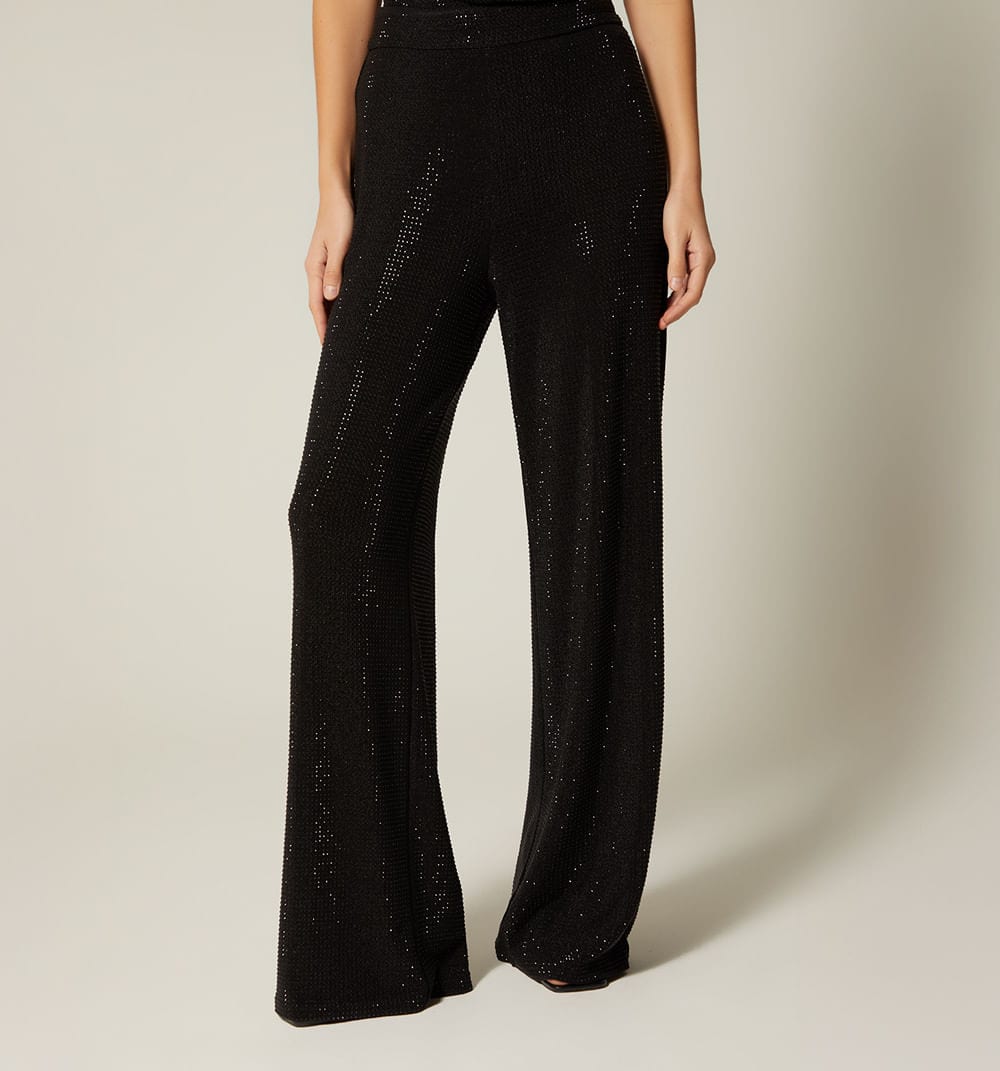 Pantalon con hotfix - imagen 3