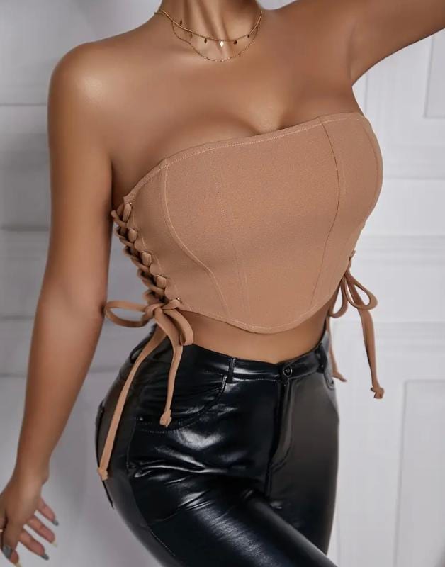 BRALETTE NUDE STRAPLE - imagen 1