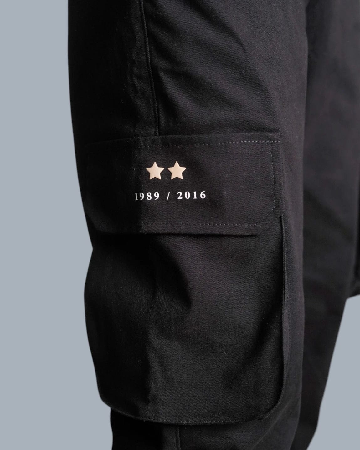 PANTALON CARGO NEGRO HOMBRE - imagen 4